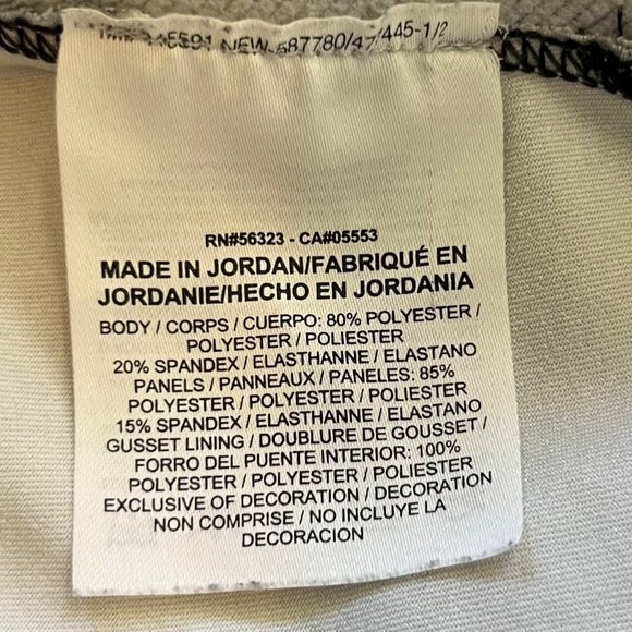 Nike Pro Athletic Leggings Womens Small Black Gray Hypercool Mesh Sides Workout - Picture 7 of 8